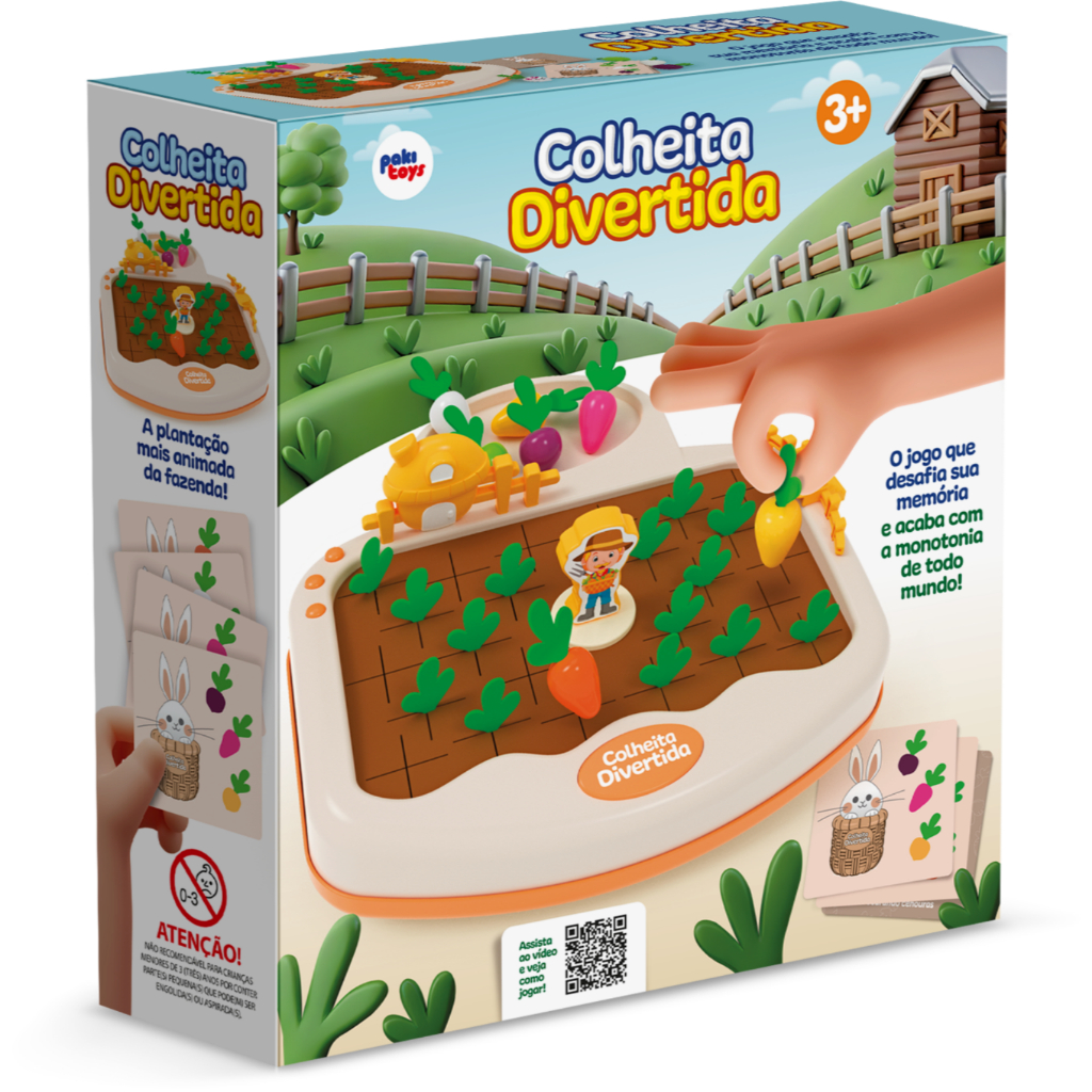 Jogo interativo colheita divertida Pakitoys | Shopee Brasil