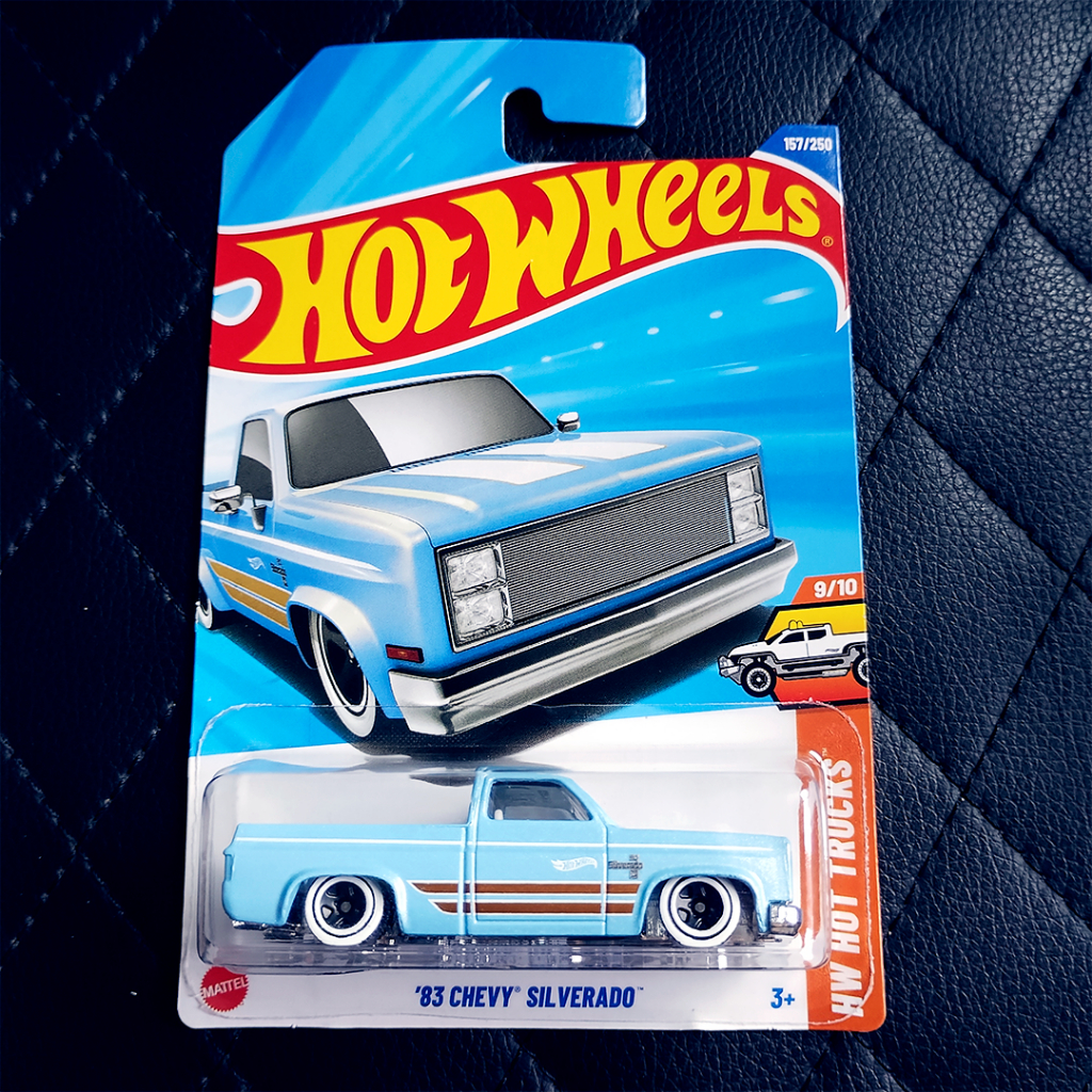 Hot Wheels - 83 Chevy Silverado - Lote G 2025 - HW Hot Trucks