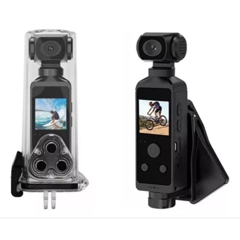 Camera de ação tomate MT-5000 5K UHD preto