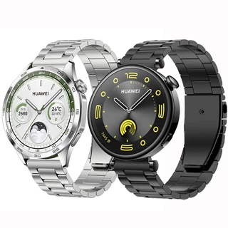 Pulseira de 18mm 20mm 22mm para Smartwatch Huawei Watch GT4 GT5 GT6 41mm 46mm GT 2 3 4 5 Pro Metal em aço inoxidável