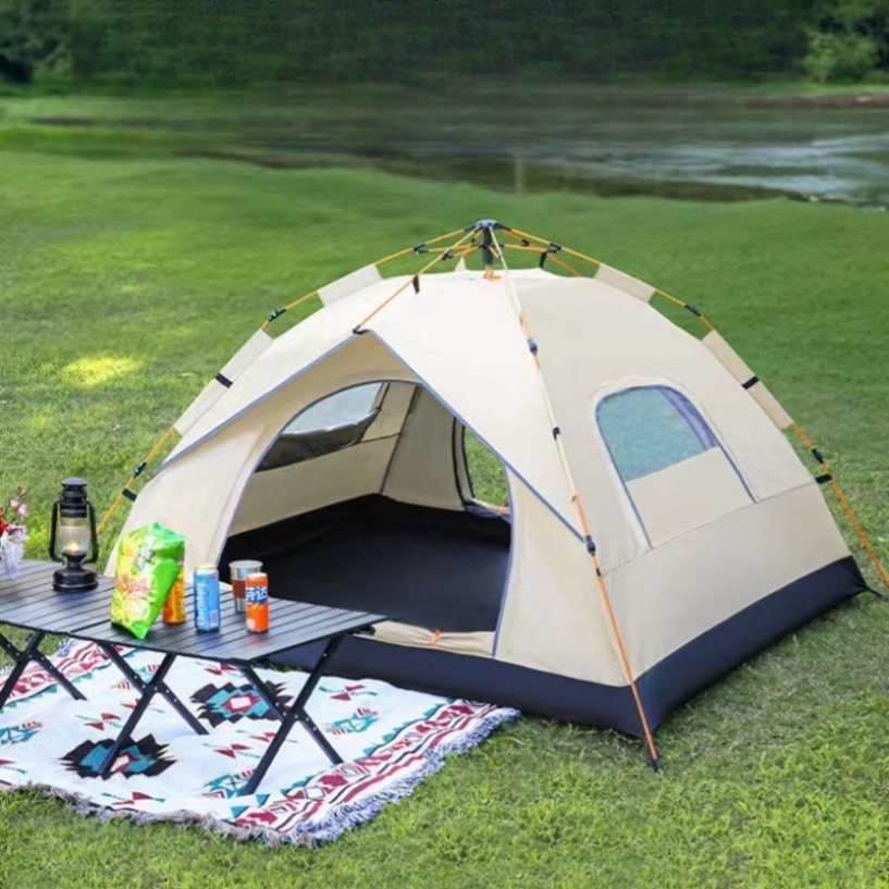 Barraca de camping automática dobrável rápida abertura proteção solar ...