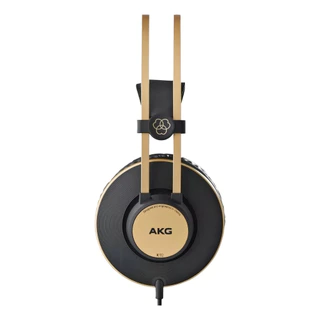 Fone De Ouvido Profissional Over-ear Akg K92 Black Gold
