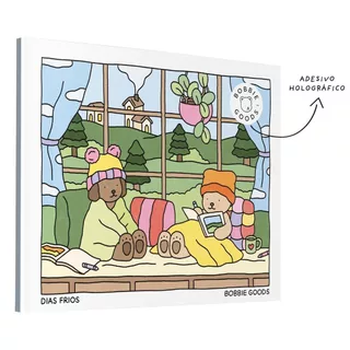Livro Para Colorir Bobbie Goods Dias Frios (Fall-Winter) - Original em Oferta na Shopee