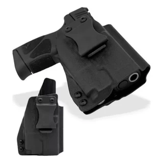 Coldre kydex para pistola G2C com lanterna Walkirie Pl mini ou Trustfire GM23, coldre velado