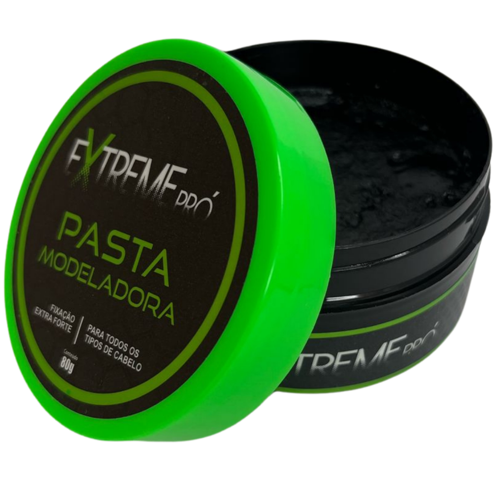 Pasta Modeladora Extreme Pró 80g Fixação Extra Forte Para Todos os ...