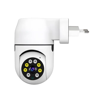 Câmera Tomada Wi-Fi Yoosee Full HD Visão Noturna Áudio Bidirecional Detecção de Movimento Ambiente Interno