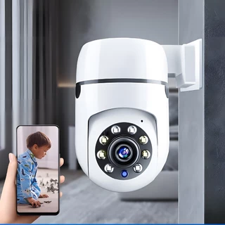 Câmera Tomada Wi-Fi Yoosee Full HD Visão Noturna Áudio Bidirecional Detecção de Movimento Ambiente Interno
