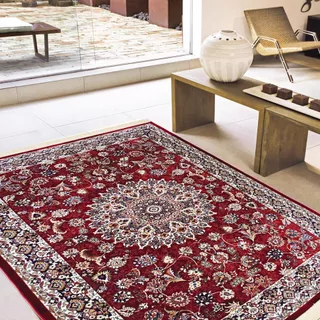 Tapete Macio Belga Indiano 100x50 Cm Persa Carpete Estampado Sem Pelo Jazmini