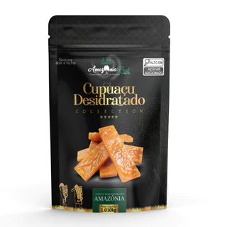 Cupuaçu Desidratado Premium 100% Puro da Fruta - 1KG - Rei das Castanhas