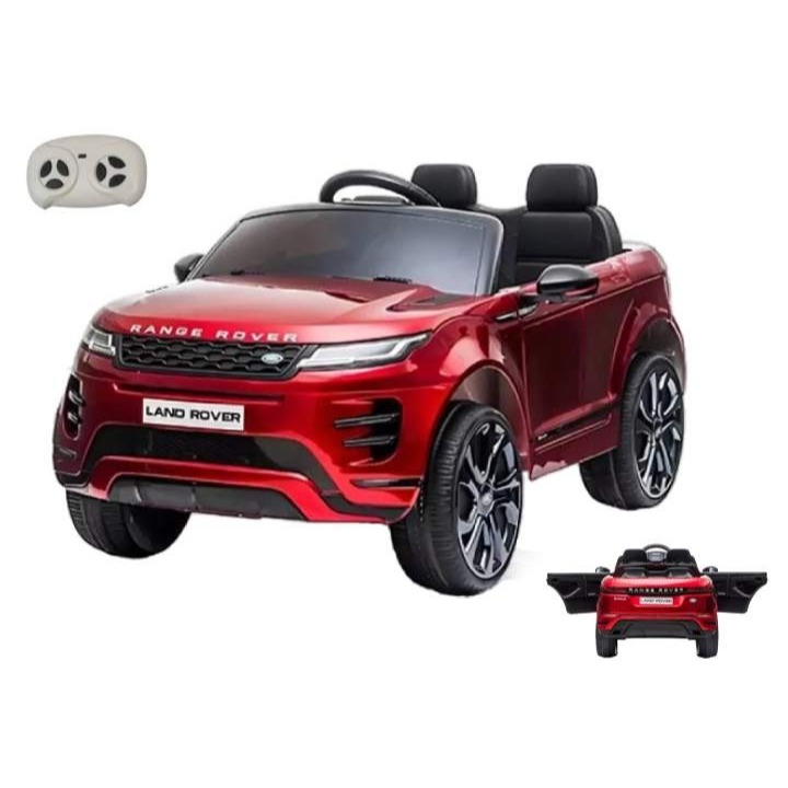 Carrinho Evoque VERMELHO METÁLICA Elétrico Infantil Com Controle e Som ...