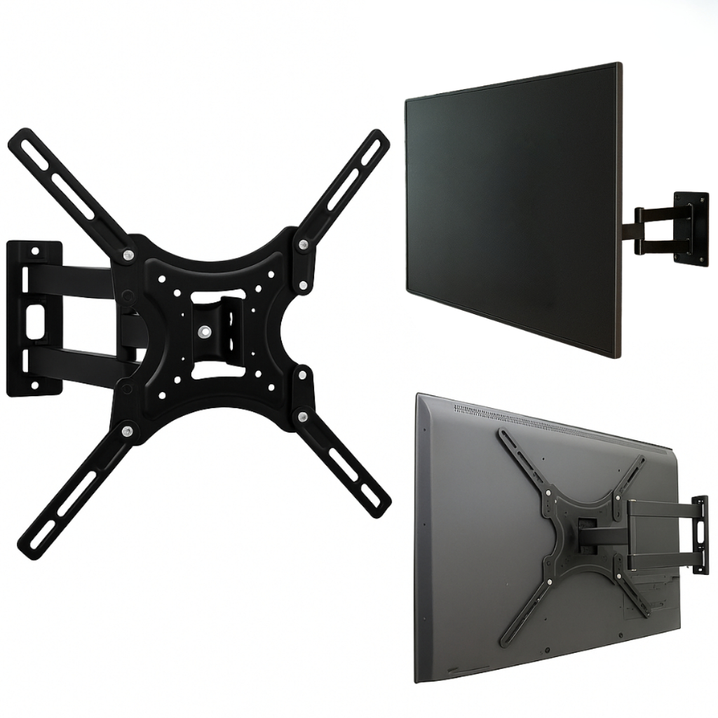 Suporte Articulado Para Tv de 14 32 40 42 50 55 Lcd Led | Shopee Brasil