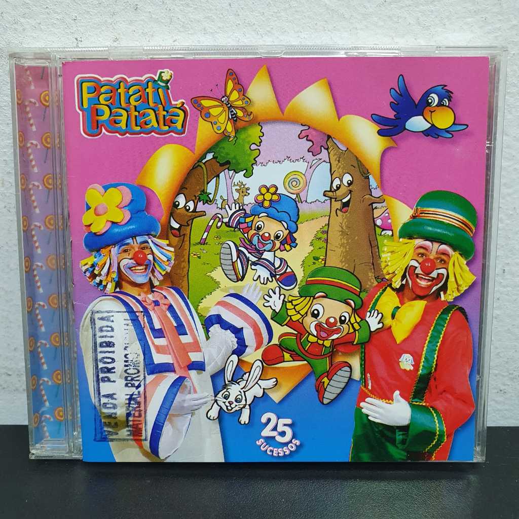 CD Patati Patatá Vol. 6 - 25 Sucessos - Original | Shopee Brasil