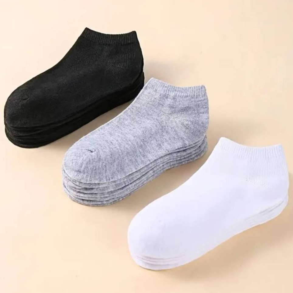 Kit 12 Pares De Meias INFANTIL Algodão