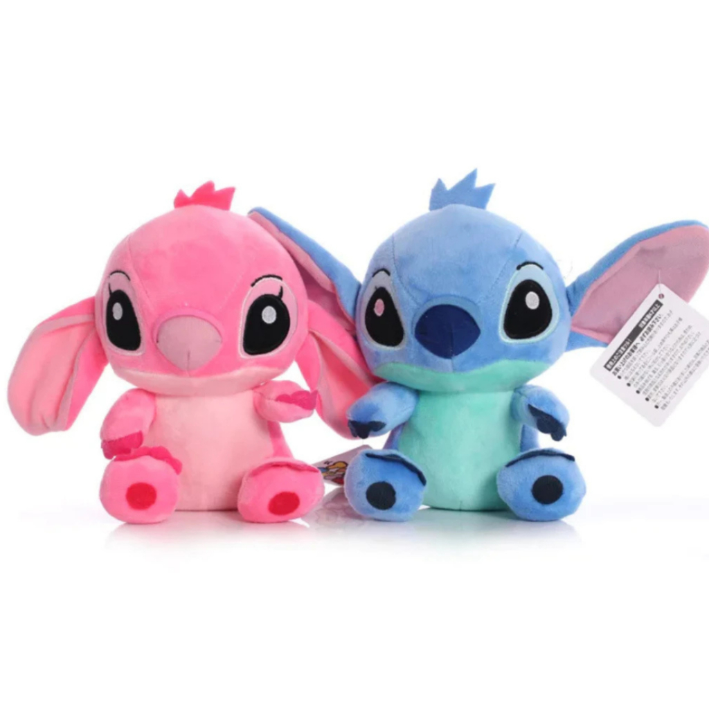 kit Casal Lilo E Stitch E Angel Namorados Disney Pelúcia - Melhor preço ...