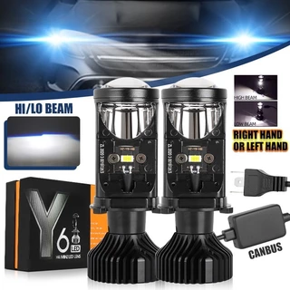 Alta Qualidade Kit Led H4 90W para Ônibus: CF 24000LM Mini Projetor de Lente, Faróis Hi/Lo