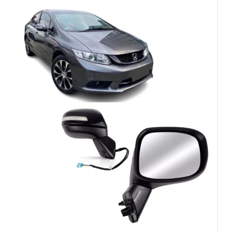 Retrovisor Honda Civic G9 lado direito ORIGINAL | Shopee Brasil