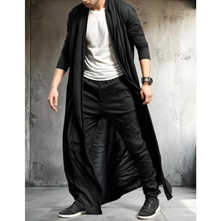 Cardigan Sobretudo Longo Casaco Masculino Sobretudo Boutique