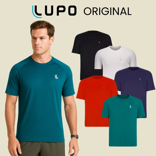 Camiseta Dry Fit Masculina Lupo Sport Performance Academia Treino ...