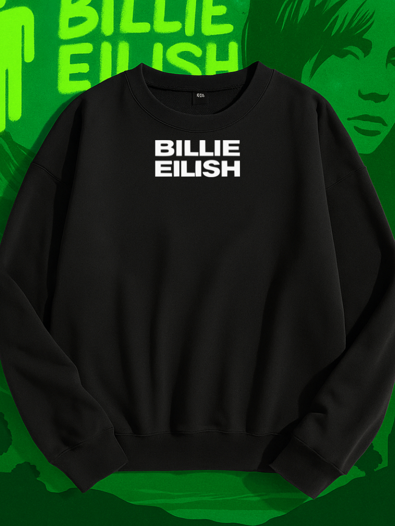 Blusa Billie Eilish Moletom Moletom Billie Eilish Musica