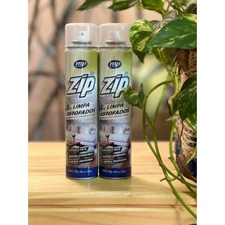 Limpa Estofados Zip Clean 300ml Espuma Spray Seco Sofá Banco Carro Remove Manchas Limpeza Profunda — foto 2 — Achou Levou Brasil
