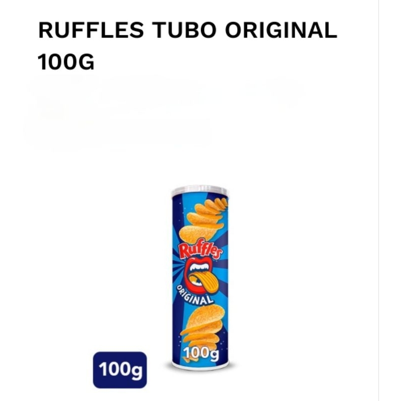 BATATA RUFFLES ORIGINAL 100G | Shopee Brasil