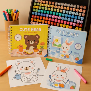 Livro De Colorir Comfy Cozy Desenhos Variados Para Colorir Coleção 2025 em Oferta na Shopee