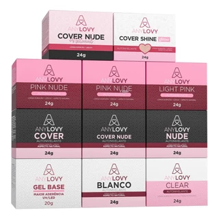 Gel AnyLovy - 24g Construtor Alongamento Unha Postiça Acrigel em Oferta na Shopee