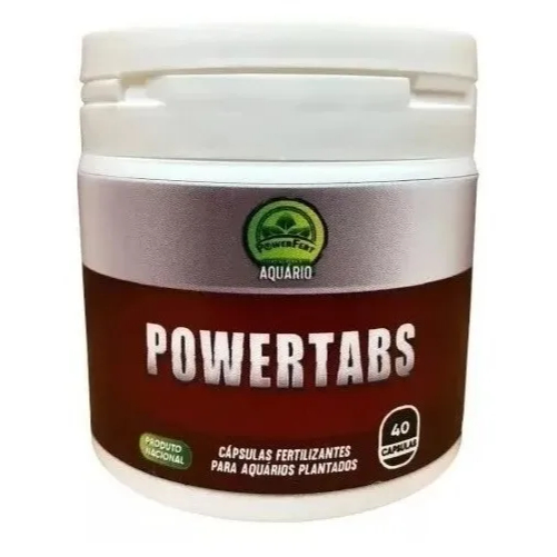 Fertilizante Para Aquários Plantados Powertabs 40 Cápsulas Plantas Anubia Power Tabs Fert Powerfert Aquários
