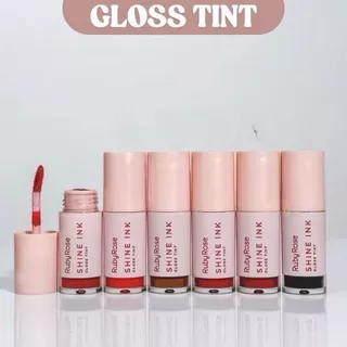 Gloss Tint Labial Shine Ink by RUBY ROSE HBL6600 - LINHA ROSA em Oferta na Shopee