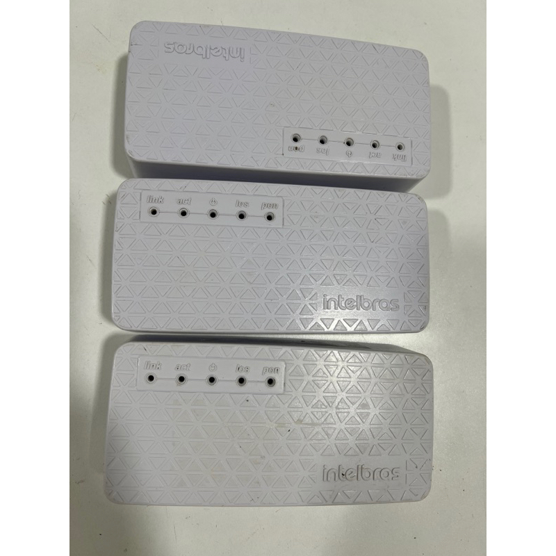 1 ou 3 onu xpon epon/gpon Intelbras com fonte usado