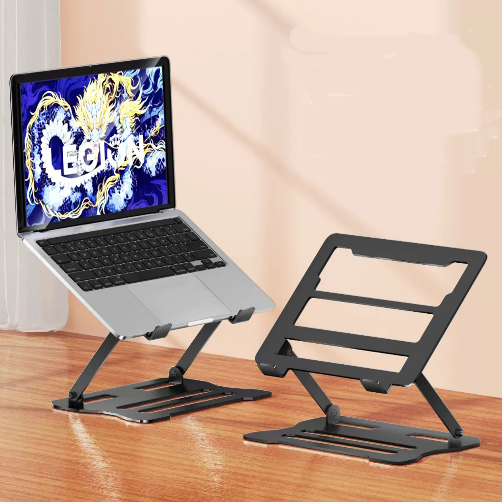 Suporte Metal De Mesa Para Notebook Aero Stand Ate 17 Polegados Lay523
