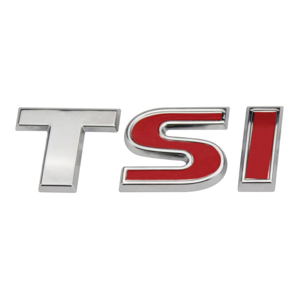 Emblema TSI do GOLF TSI Letra SI Vermelha | Shopee Brasil