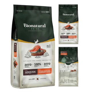 Ração Bionatural Prime para Gatos Adultos sabor Salmão 20 KG em Oferta na Shopee