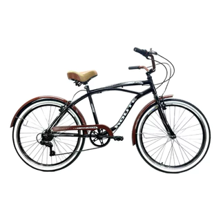 Bicicleta 26 Beach-retro Route Masculina Aro 26+7v Shimano. em Oferta na Shopee