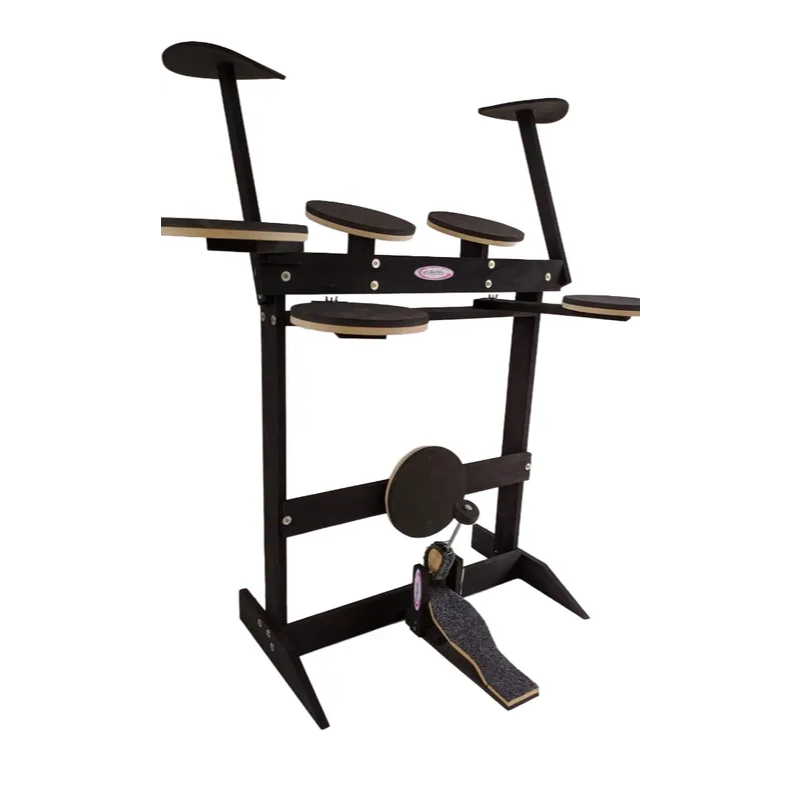 Bateria praticável com pedal de bumbo