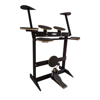Bateria praticável com pedal de bumbo