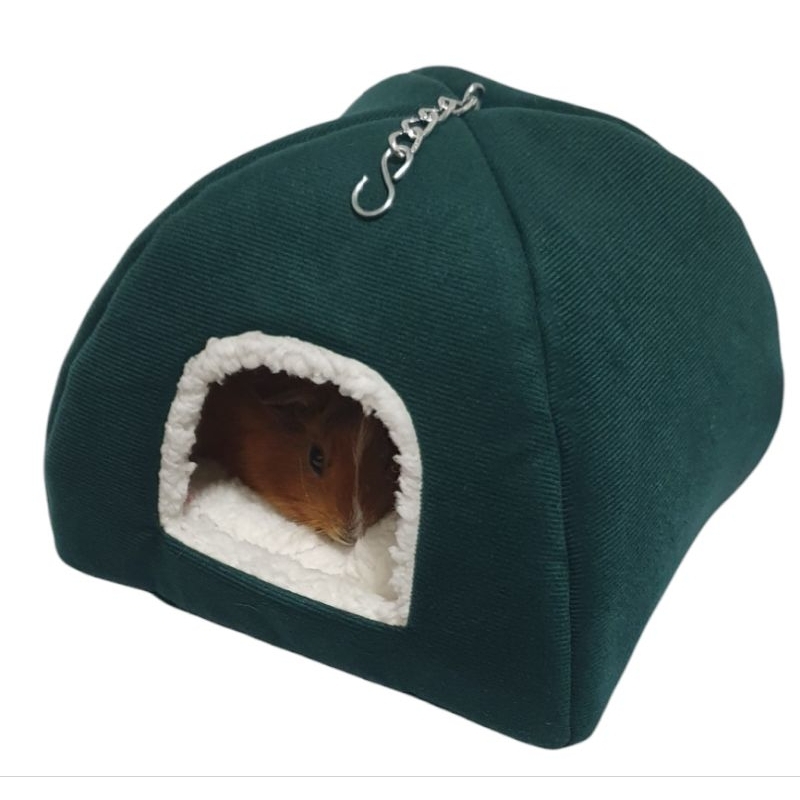 Premium Pet Cabin Den 20cm - Detail of the Padded and Sherpa Bottom - Premium Pet Product Caprioli Shop