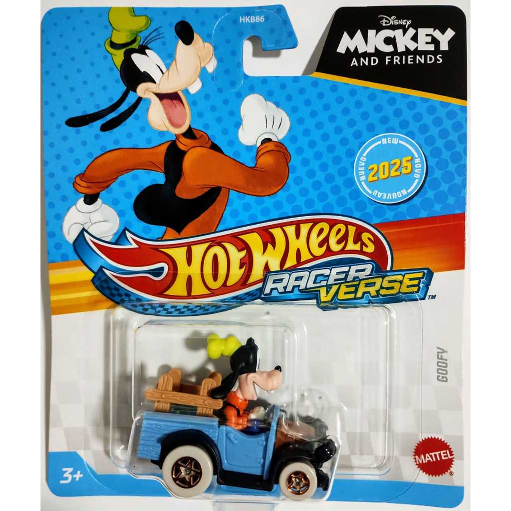 Hot Wheels RACER VERSE GOOFY (PATETA) Disney MICKEY AND FRIENDS (Mattel ...