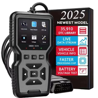 Scanner Automotivo Profissional V519 Leitor Obd2 Detector de falhas - Diagnóstico Display Colorido - Completo