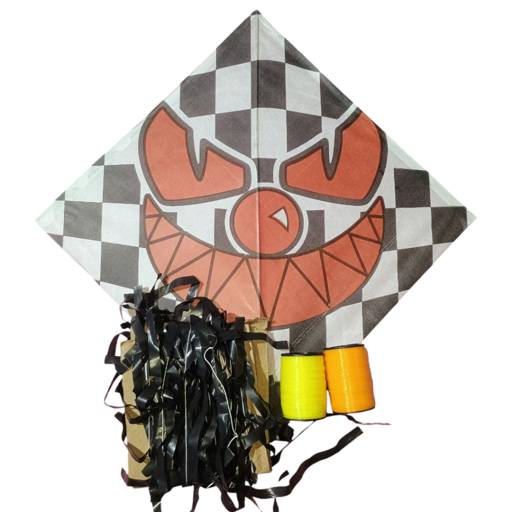 Linha Para Pipa Kit 10 Pipas Raias Com Rabiola e 2 Linhas Coloridas ...