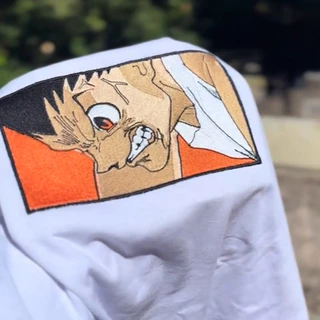 Camiseta Hunter x Hunter Bordada Gon Anime Oversized 100% Algodão