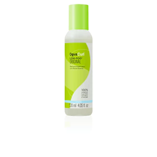 Deva Curl Shampoo Low-Poo Original 120ml – Limpeza Suave para Cachos – Curvaturas 3A 3B 3C
