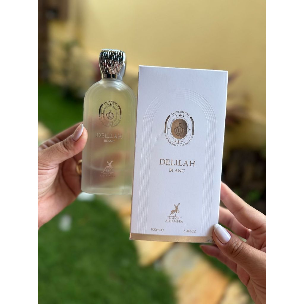 DELILAH BLANC by Maison Alhambra 100ml香水 Maison Alhambra Delilah Blanc Eau de Parfum Perfume Feminino 100Ml