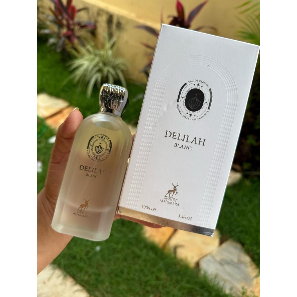 香水(女性用) MAISON ALHAMBRA DELILAH BLANC 100ml Perfume Delilah Blanc ÁRABE 100 Ml Maison Alhambra Eua de Parfum