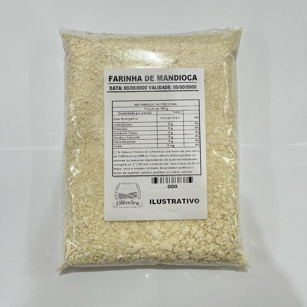 Farinha de Mandioca Grossa 5kg | Shopee Brasil
