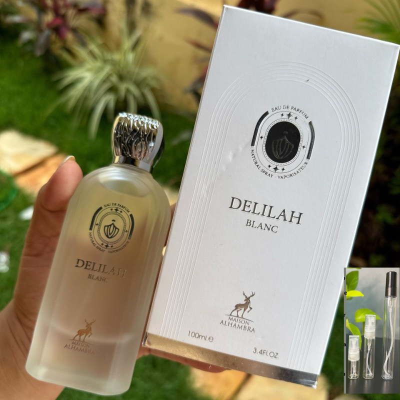 DELILAH BLANC by Maison Alhambra 100ml香水 Maison Alhambra Delilah Blanc Eau de Parfum Perfume Feminino 100Ml