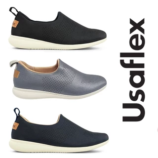 Tênis Moda Feminino Casual Usaflex Slip On Muito Confortavel em Oferta na Shopee
