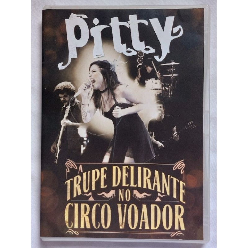 dvd pitty a trupe delirante ao vivo no circo voador | Shopee Brasil