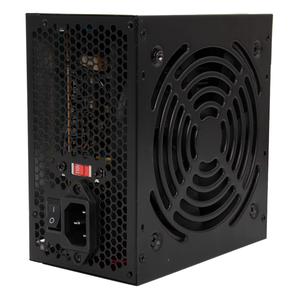 ​Fonte ATX 500W Bivolt Compatível AMD/Intel 24 Pinos 110/220V Ideal para PC Gamer ou Escritório