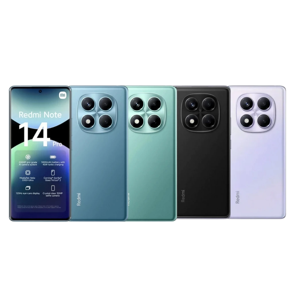 Xiaomi Redmi Note 14 Pro 4G 256GB 8GB RAM VERSÃO GLOBAL Original Câmera 200MP Processador Helio G100 Ultra